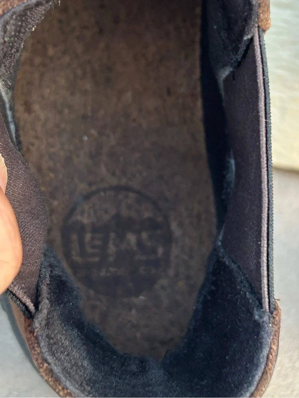 Unisex LEMS (Boulder, Col) Leather Chelsea Minimalist Barefoot Boots M 9 W 10.5